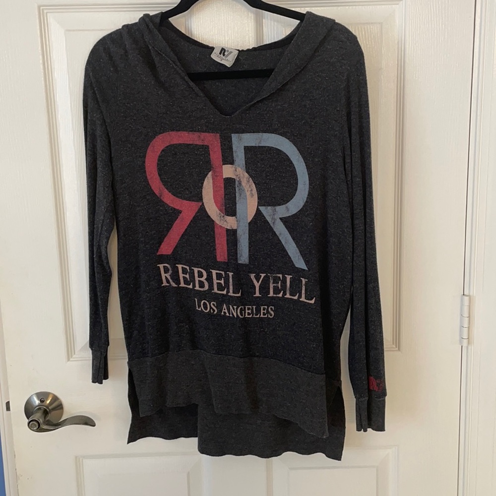 Rebel Yell lightweight hoodie Sz. S